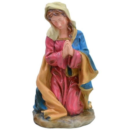 Natività 10 soggetti in resina h 50 cm