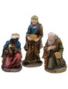 Natività 10 soggetti in resina h 50 cm base, resina, soggetti