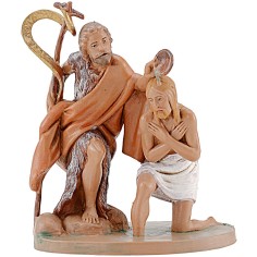 Bautismo de Jesús 12 cm Fontanini - Estatuas Pascuales
