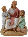 Escena de Cristo con niños cm 12 Fontanini - Estatuas Fontanini