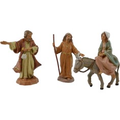 Cm 12 Jesús busca alojamiento Fontanini 12 cm - Estatuas Pascua