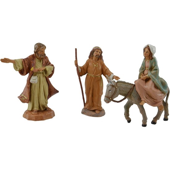 12 cm Jesús busca alojamiento Fontanini 12 cm - Estatuas de Pascua
