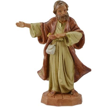 Gesù cerca alloggio Fontanini 12 cm - Statue Pasqua Fontanini