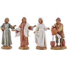 Escena de las Bodas de Caná 12 cm Fontanini Mundo Pesebres 2