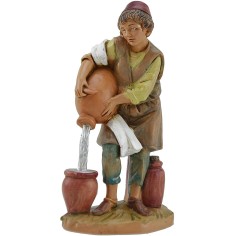 Shepherd with amphorae 12 cm Fontanini