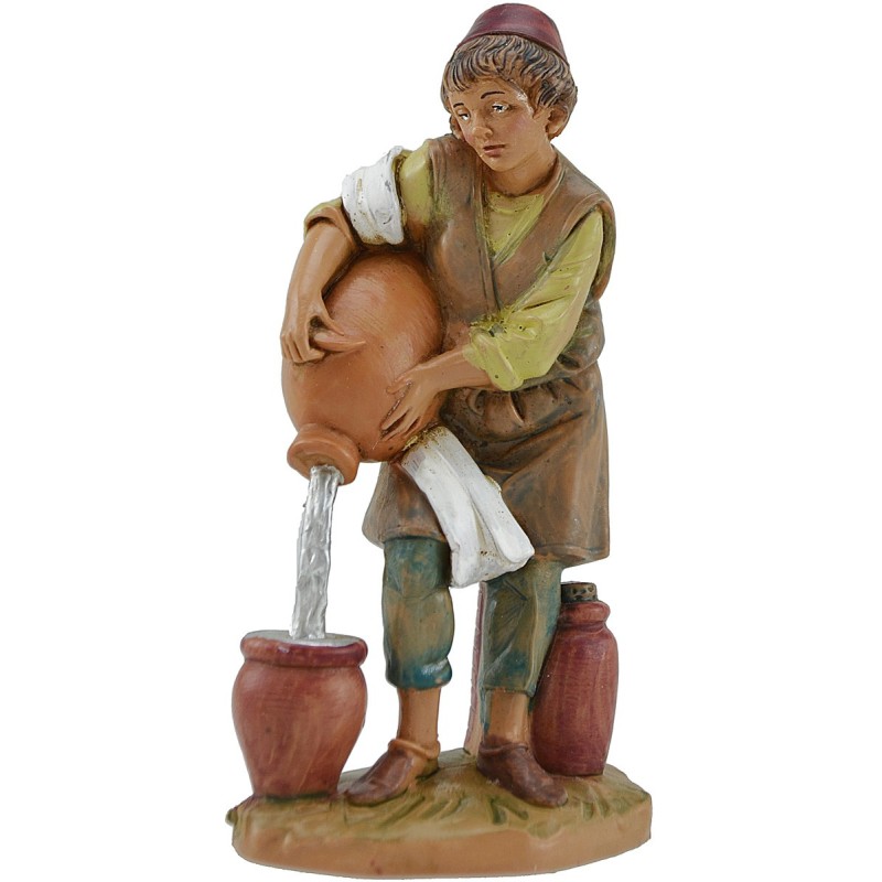 Shepherd with amphorae 12 cm Fontanini