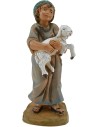 Bambino con agnello 12 cm Fontanini Mondo Presepi