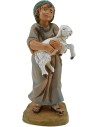 Child with lamb 12 cm Fontanini