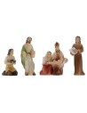 Escena de la circuncisión de Jesús, estatuas pascuales de 5 cm Mondo Presepi.