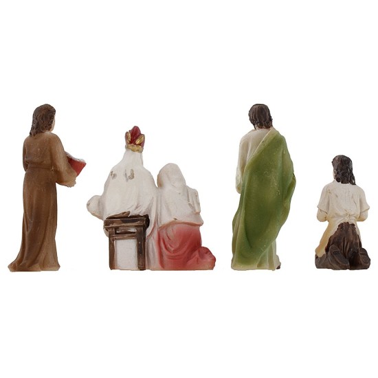 Estatuas Pascuales escena de la circuncisión de Jesús 5 cm