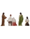 Escena de la circuncisión de Jesús, estatuas pascuales de 5 cm Mondo Presepi.