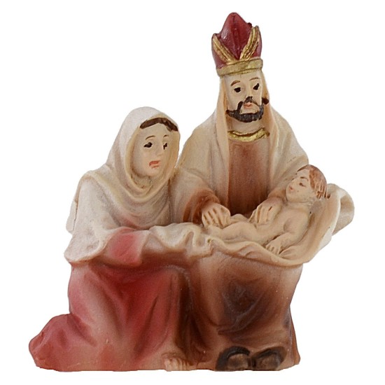 Escena de la circuncisión de Jesús, estatuas pascuales de 5 cm Mondo Presepi.