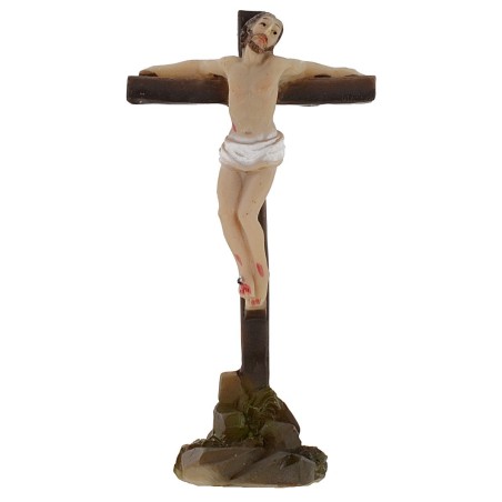 Estatuas de ladrones pascuales crucificados en el Calvario 5