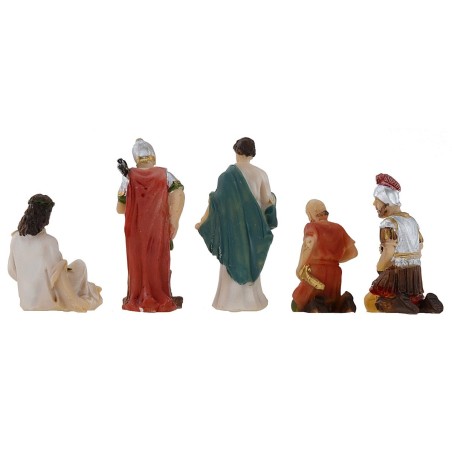 Statue Pasquale scene Coronation of Spine 5 cm