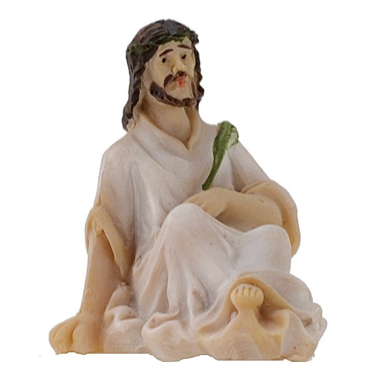 Statue Pasquale scene Coronation of Spine 5 cm