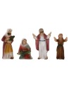 Estatuas Pascuales multitud que recibe a Jesús 5 cm