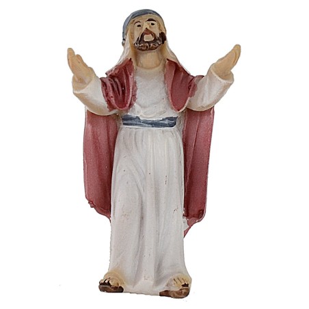 Statue Pasquale crowds welcoming Jesus 5 cm