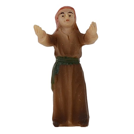 Estatuas Pascuales multitud que recibe a Jesús 5 cm