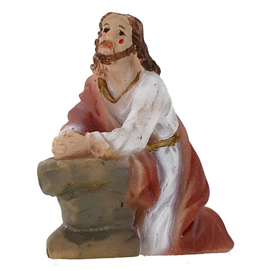 Estatua Pascual Jesús en el huerto de los Olivos 5 cm Mundo Pesebres