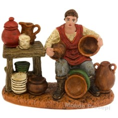 Seller of amphorae series cm 8 Oliver