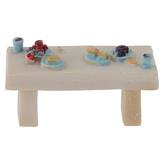 Statue Pasquali scena Nozze di Cana 5 cm Mondo Presepi