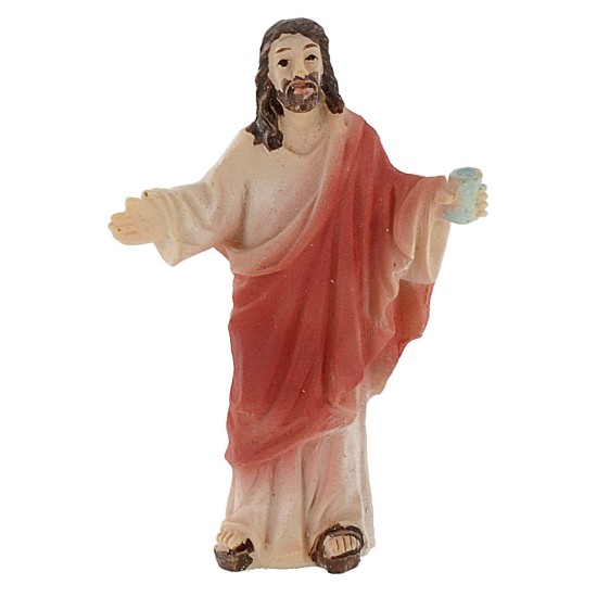 Statue Pasquali scena Nozze di Cana 5 cm Mondo Presepi