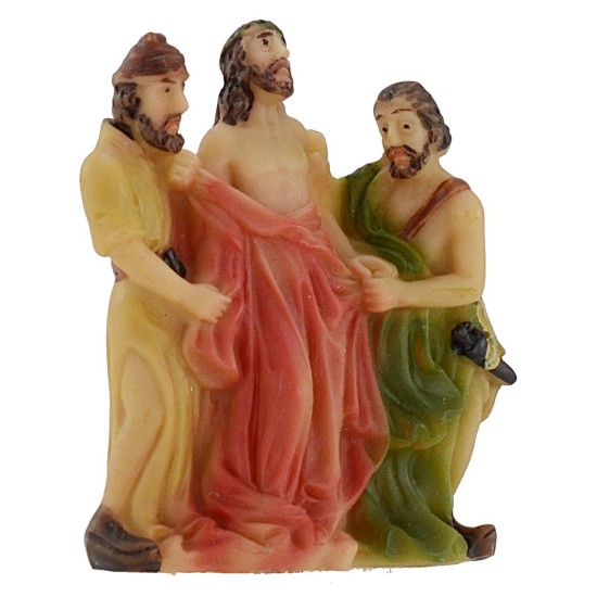 Escultura Pascual escena Despojo de Jesús serie 5