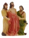 Statua Pasquale scena Spoliazione di Gesù serie 5 cm Mondo
