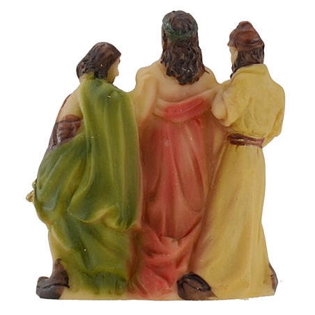 Statua Pasquale scena Spoliazione di Gesù serie 5 cm Mondo