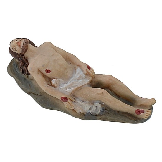 Estatua Pascual de Jesucristo en el sepulcro de 5 cm