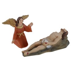 Statue Pasquali Gesù Cristo al sepolcro 5 cm Mondo Presepi