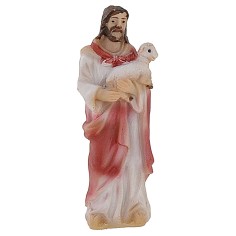 Statue Pasquale Good Pastor with lamb 5 cm 2