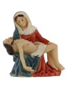 Estatua Pascual de Jesús muerto en los brazos de María 5 cm