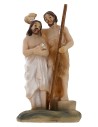 Statua Pasquale scena Battesimo di Gesù 5 cm Mondo Presepi