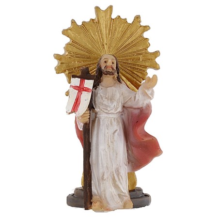 Estatua pascual aparición de Cristo resucitado 5 cm