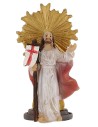 Statua Pasquale apparizione di Cristo risorto 5 cm Mondo Presepi