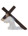 Gesù che cade con la croce 5 cm statue pasquali