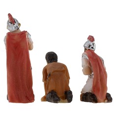 Statue Pasquali per scena Spoliazione serie 5 cm Mondo Presepi 2