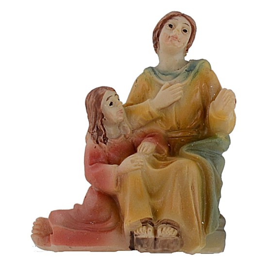 Statue Pasquali scena Discorso della Montagna 5 cm Mondo Presepi