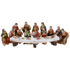 Statue Pasquali scena Ultima Cena 5 cm Mondo Presepi