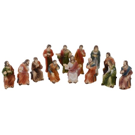 Statue Pasquale scene Last Supper 5 cm