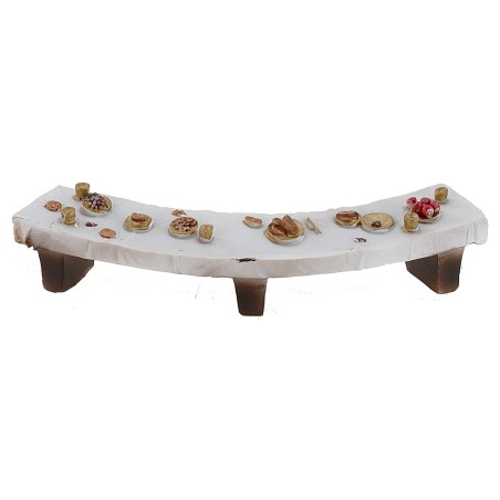 Statue Pasquale scene Last Supper 5 cm