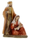 Natividad en resina cm 15x7x19,5 h Mundo Pesebres