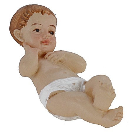 Natividad en resina cm 15x7x19,5 h Mundo Pesebres