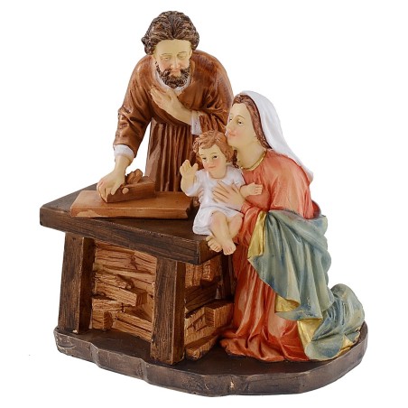 Familia de resina de 14x10x18 cm h Mundo Pesebres