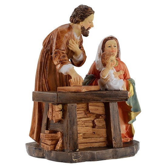 Family in resin cm 14x10x18 h