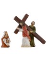 Estatuas de Pascua escena de la subida al Monte Calvario 5 cm