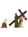 Estatuas Pascuales escena subida al Monte Calvario 5 cm Mundo