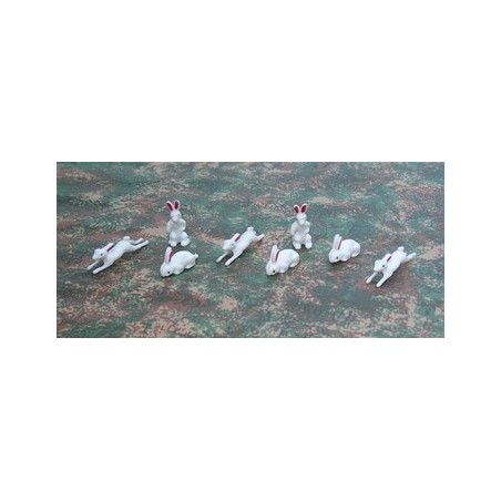 Set of 8 rabbits - Cod. W31