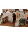 Belén árabe iluminado con campamento en funcionamiento cm 72x41x45 h